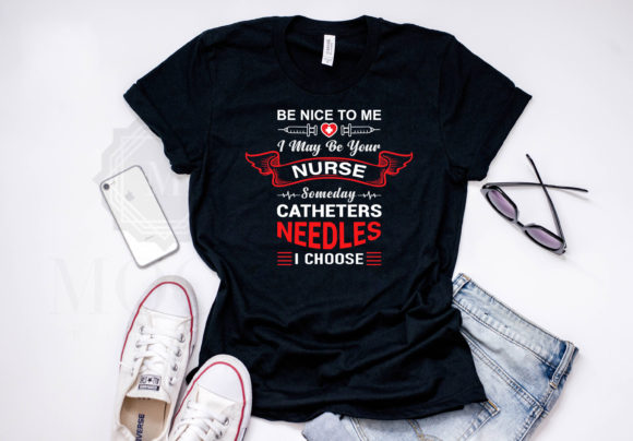 Nurse Lover T-shirt Template - Vector