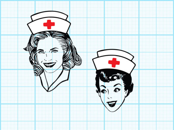Nurse Medical Red Cross Graphics & Crafts