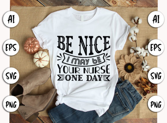 Nurse T-shirt Design 7: Graphics and Crafts
