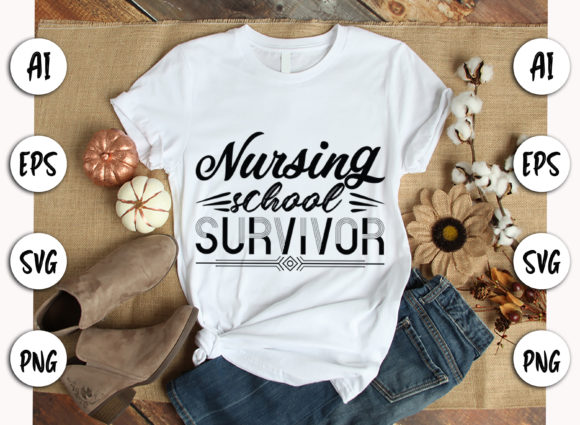 Nurse T-shirt Design 9: Graphics and Crafts in Action