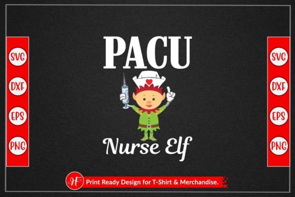 PACCU NURSE ELF Graphics for Crafts