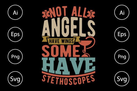 Stethoscopes Nurse Design, Nurse Life Graphics and Crafts